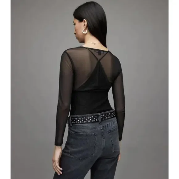 AllSaints Nyla Lace Bodysuit NWT Intimates & Sleepwear
